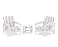 Thumbnail for Trex Rockport Club 3-Piece Deep Seating Conversation Set