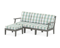 Thumbnail for Trex Yacht Club Modular 4-Piece Deep Seating Set with Ottoman