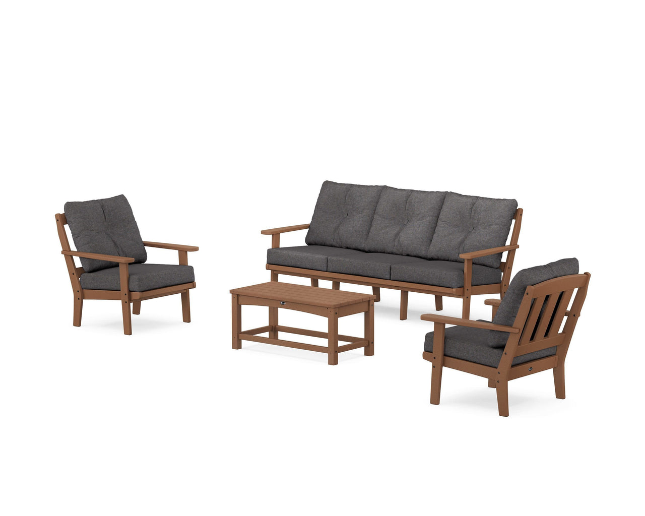 Trex Cape Cod 4-Piece Deep Seating Set with Sofa