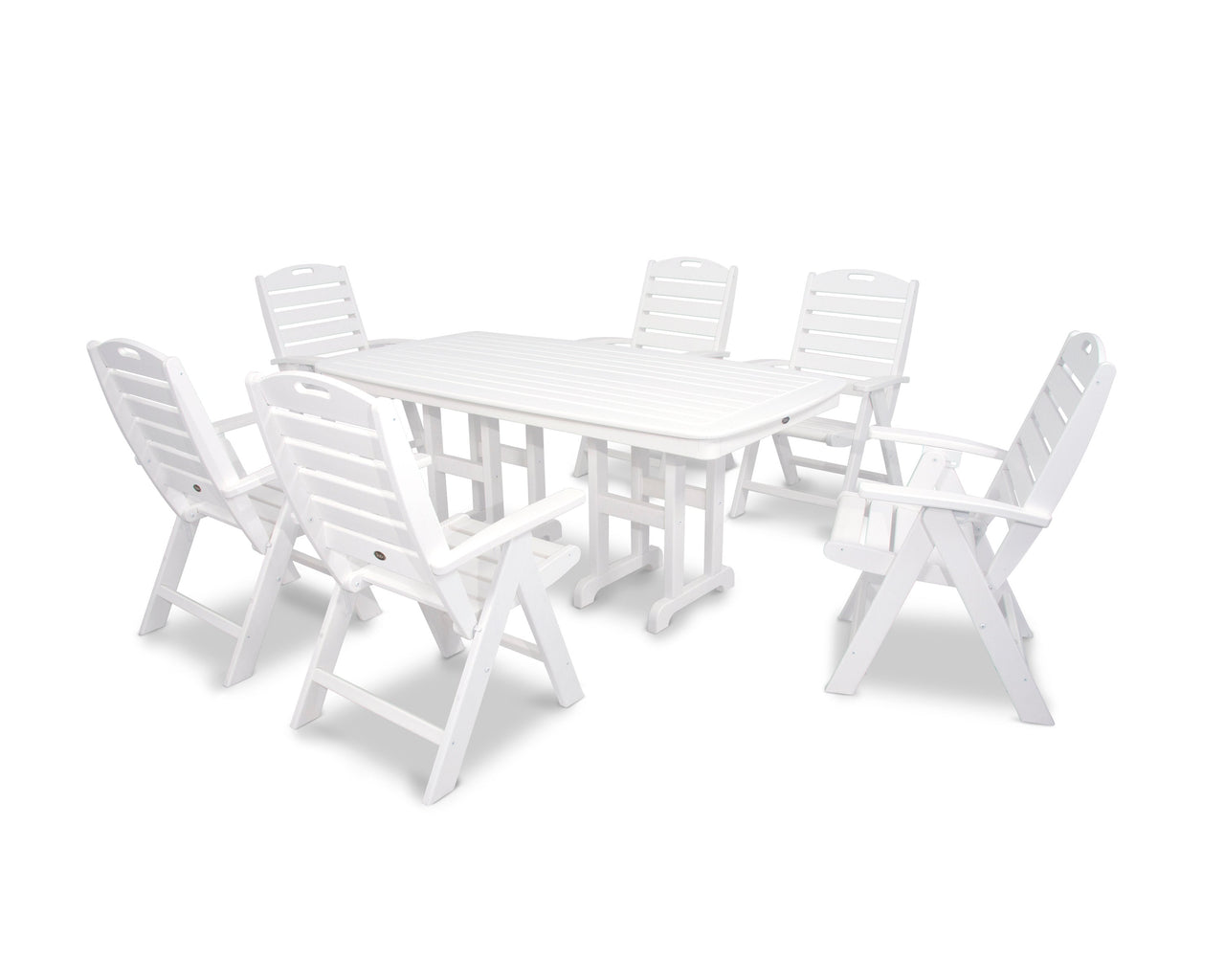 Trex Yacht Club Highback 7-Piece Dining Set