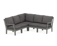 Thumbnail for Trex Yacht Club Modular 5-Piece Deep Seating Set