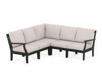 Thumbnail for Trex Yacht Club Modular 5-Piece Deep Seating Set
