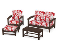 Thumbnail for Trex Rockport 4-Piece Deep Seating Conversation Group