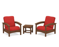 Thumbnail for Trex Rockport Club 3-Piece Deep Seating Conversation Set