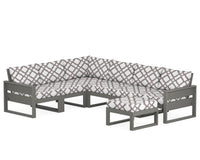 Thumbnail for Trex Eastport 6-Piece Sectional with Ottoman