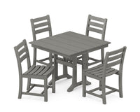 Thumbnail for Trex Monterey Bay 5-Piece Farmhouse Trestle Side Chair Dining Set