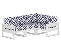Thumbnail for Trex Eastport 4- Piece Sectional