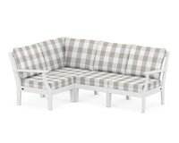 Thumbnail for Trex Yacht Club Modular 4-Piece Deep Seating Set