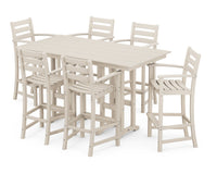 Thumbnail for Trex Monterey Bay 7-Piece Farmhouse Arm Chair Bar Set