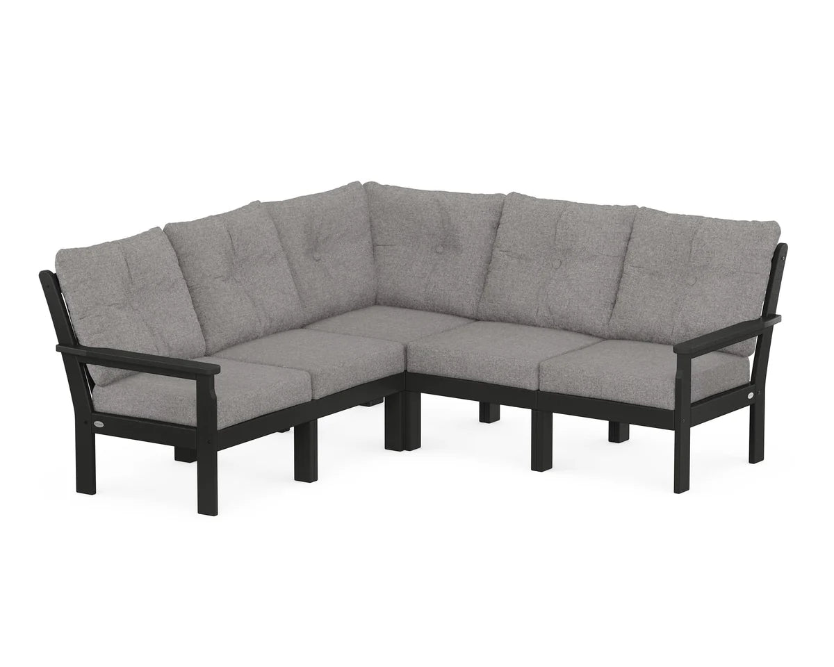 POLYWOOD Vineyard 5-Piece Sectional