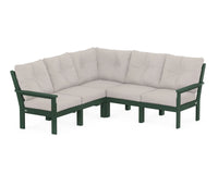 Thumbnail for POLYWOOD Vineyard 5-Piece Sectional