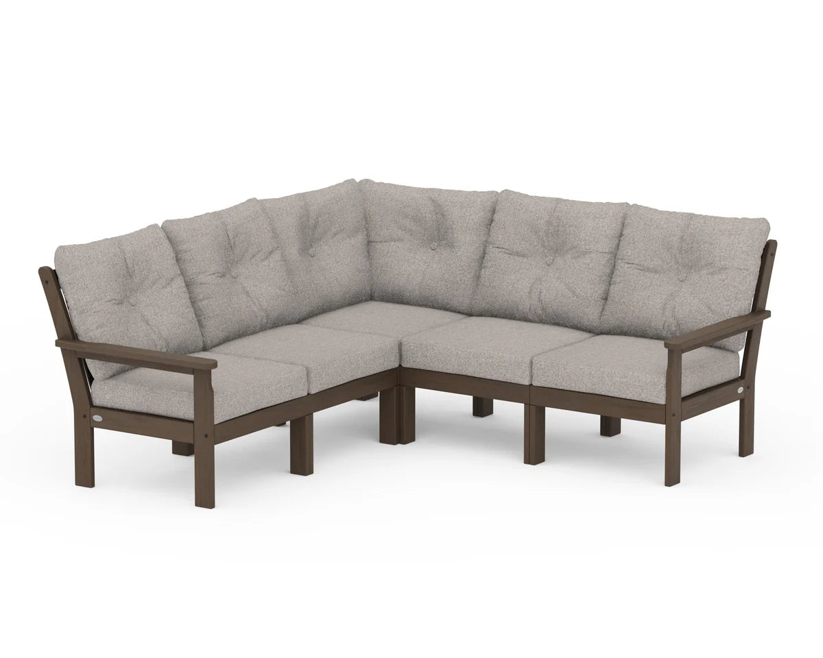 POLYWOOD Vineyard 5-Piece Sectional