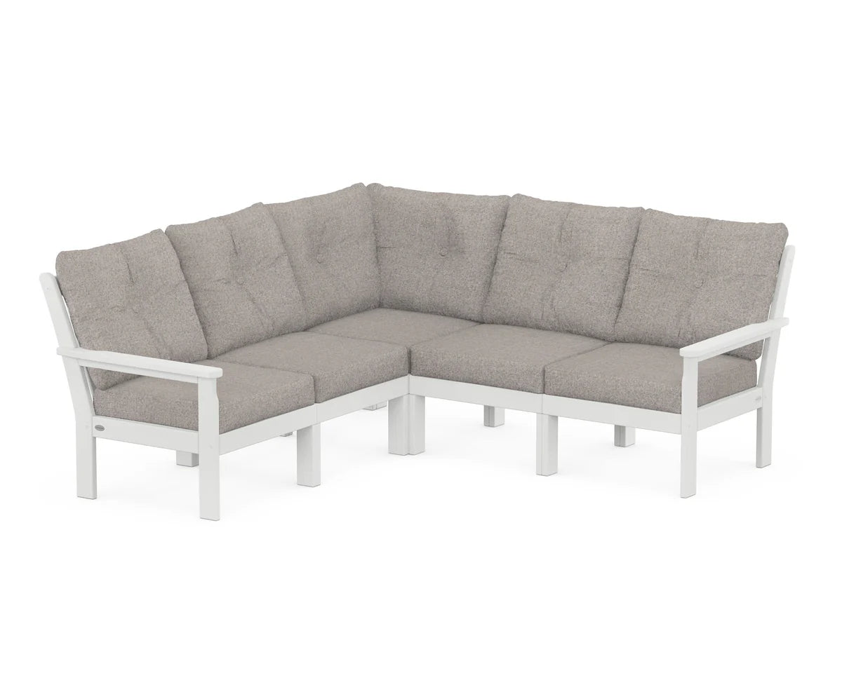POLYWOOD Vineyard 5-Piece Sectional