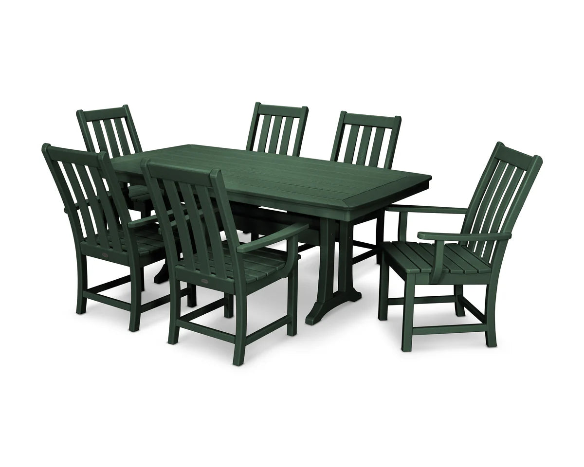 POLYWOOD  Vineyard 7 Piece Dining Set