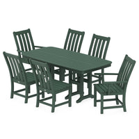 Thumbnail for POLYWOOD  Vineyard 7 Piece Nautical Dining Set
