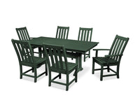 Thumbnail for POLYWOOD  Vineyard 7 Piece Farmhouse Trestle Dining Set