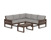 Thumbnail for Trex Eastport 6-Piece Deep Seating Sectional + Coffee Table Set