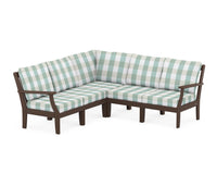 Thumbnail for Trex Yacht Club Modular 5-Piece Deep Seating Set