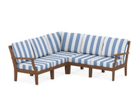 Thumbnail for Trex Yacht Club Modular 5-Piece Deep Seating Set