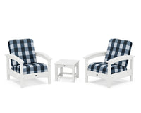 Thumbnail for Trex Rockport Club 3-Piece Deep Seating Conversation Set