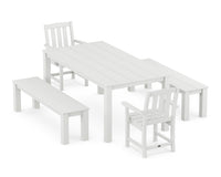 Thumbnail for Trex Cape Cod 5-Piece Parsons Dining Set with Benches