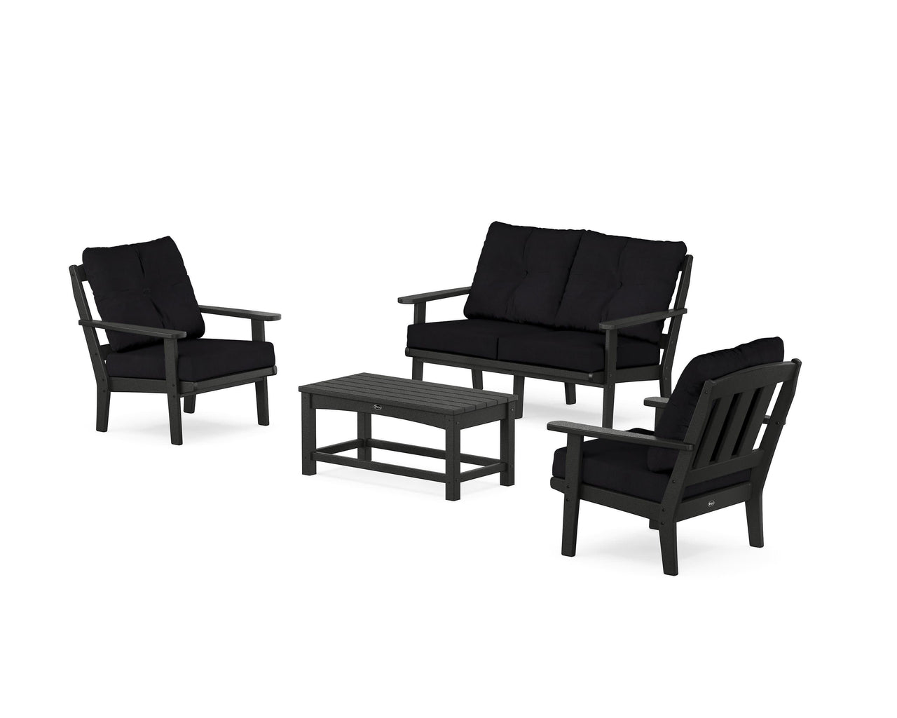 Trex Cape Cod 4-Piece Deep Seating Set with Loveseat