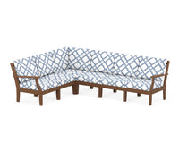 Thumbnail for Trex Yacht Club Modular 6-Piece Deep Seating Set