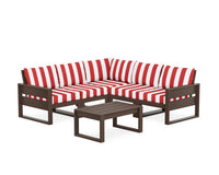 Thumbnail for Trex Eastport 6-Piece Deep Seating Sectional + Coffee Table Set