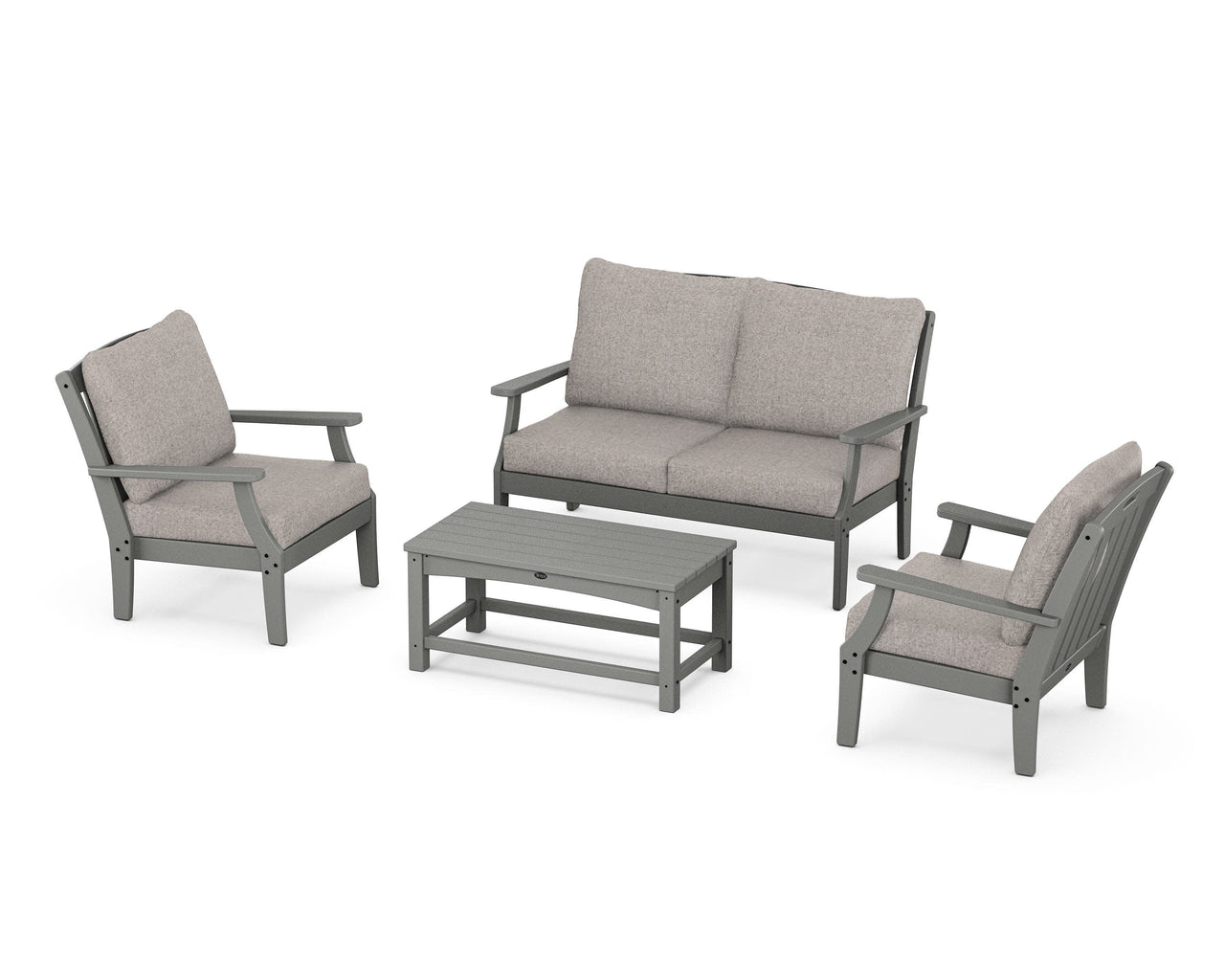 Trex Yacht Club 4-Piece Deep Seating Chair Set