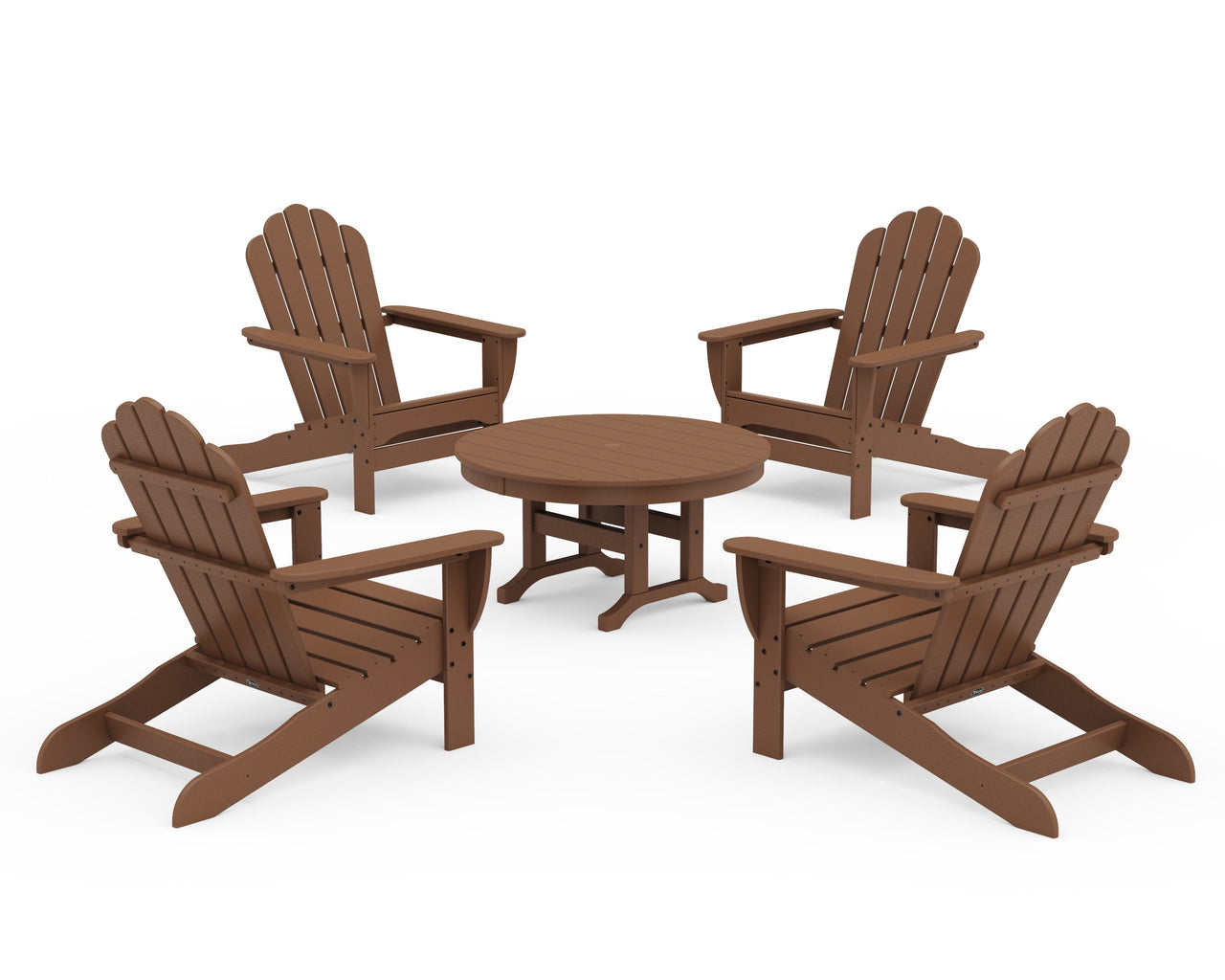 Trex 5-Piece Monterey Bay Oversized Adirondack Chair Conversation Group