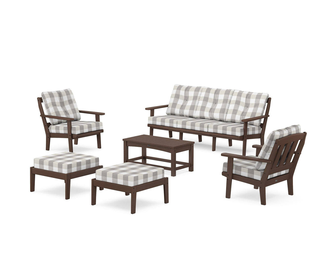 Trex Cape Cod 6-Piece Lounge Sofa Set