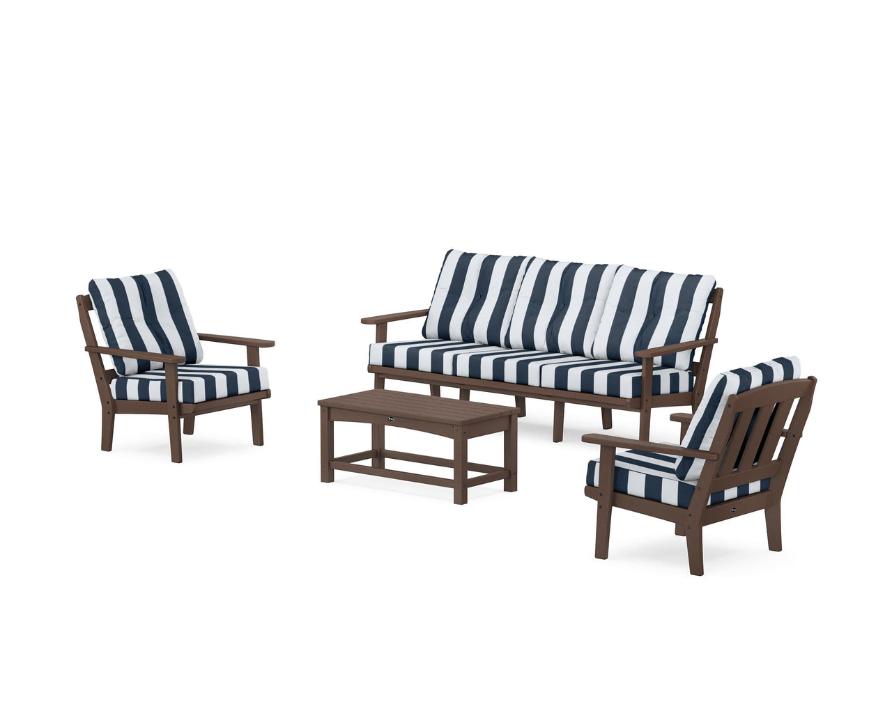 Trex Cape Cod 4-Piece Deep Seating Set with Sofa