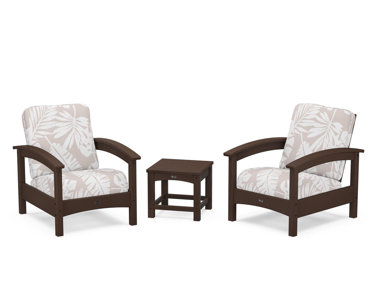 Trex Rockport Club 3-Piece Deep Seating Conversation Set