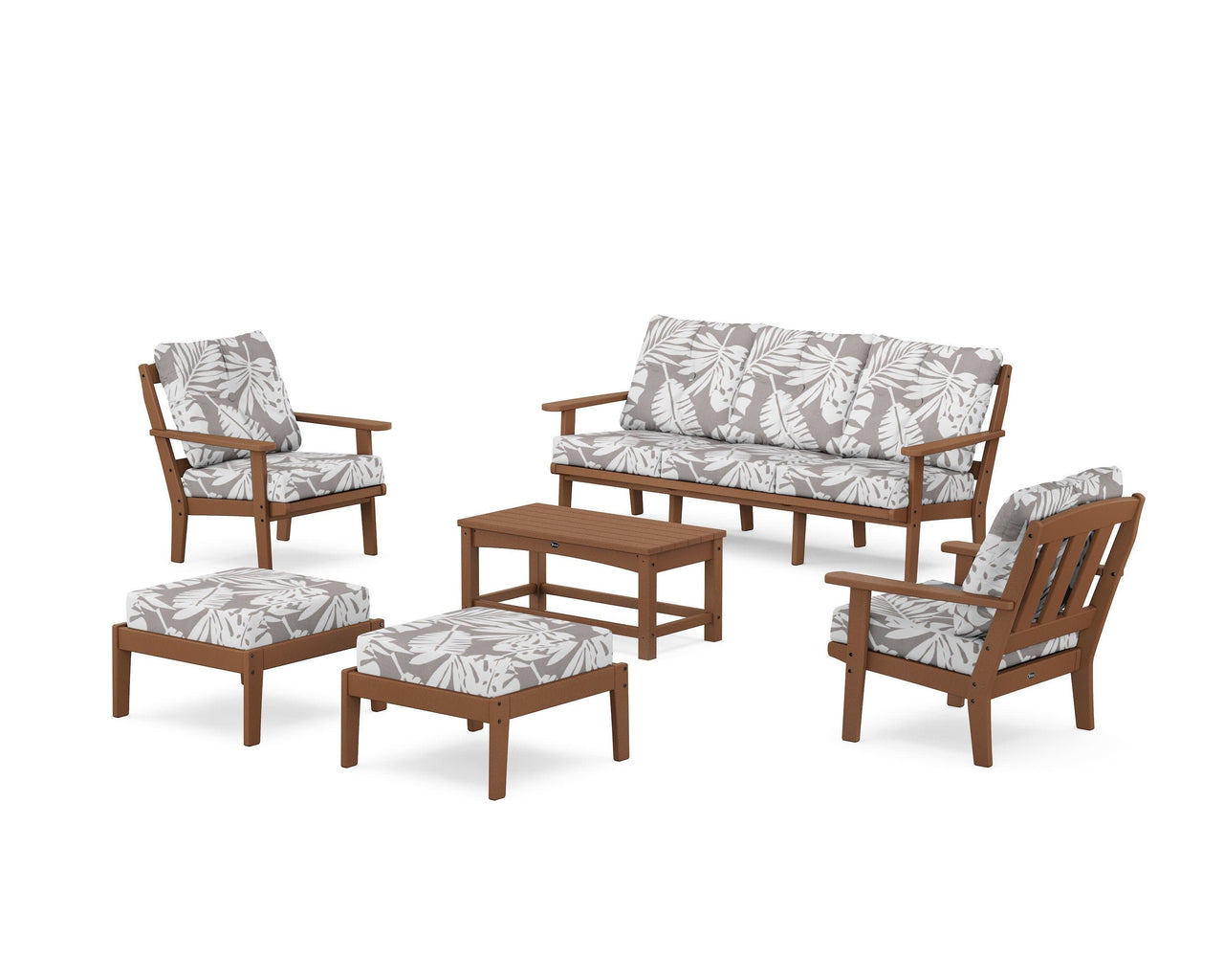 Trex Cape Cod 6-Piece Lounge Sofa Set