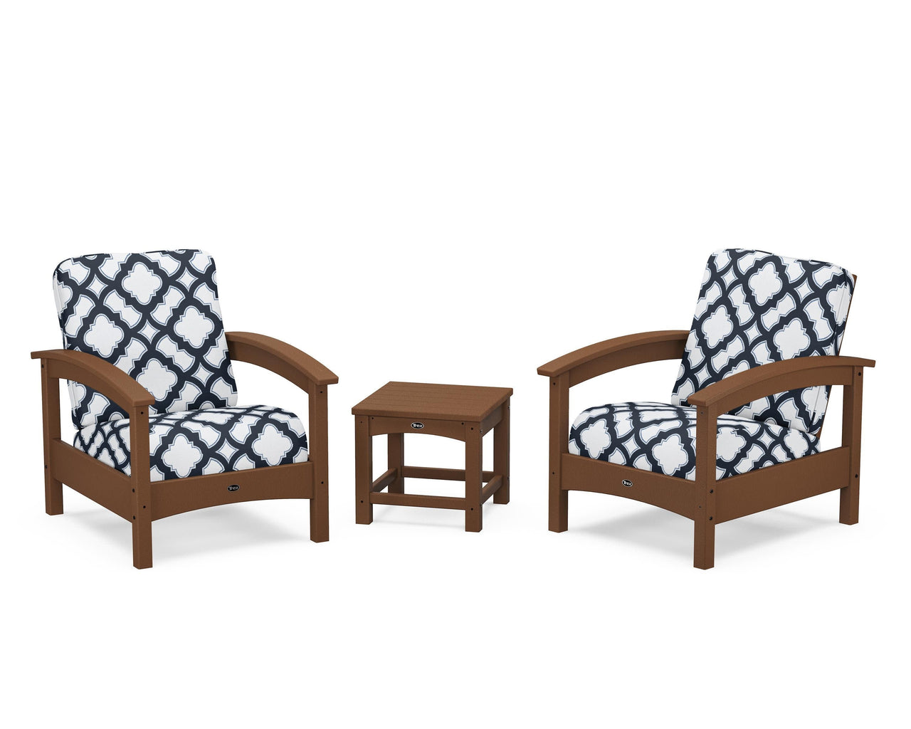 Trex Rockport Club 3-Piece Deep Seating Conversation Set
