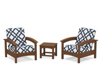 Thumbnail for Trex Rockport Club 3-Piece Deep Seating Conversation Set