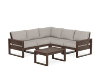 Thumbnail for Trex Eastport 6-Piece Deep Seating Sectional + Coffee Table Set