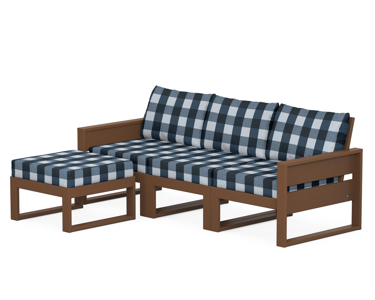 Trex Eastport 4- Piece Sectional with Ottoman