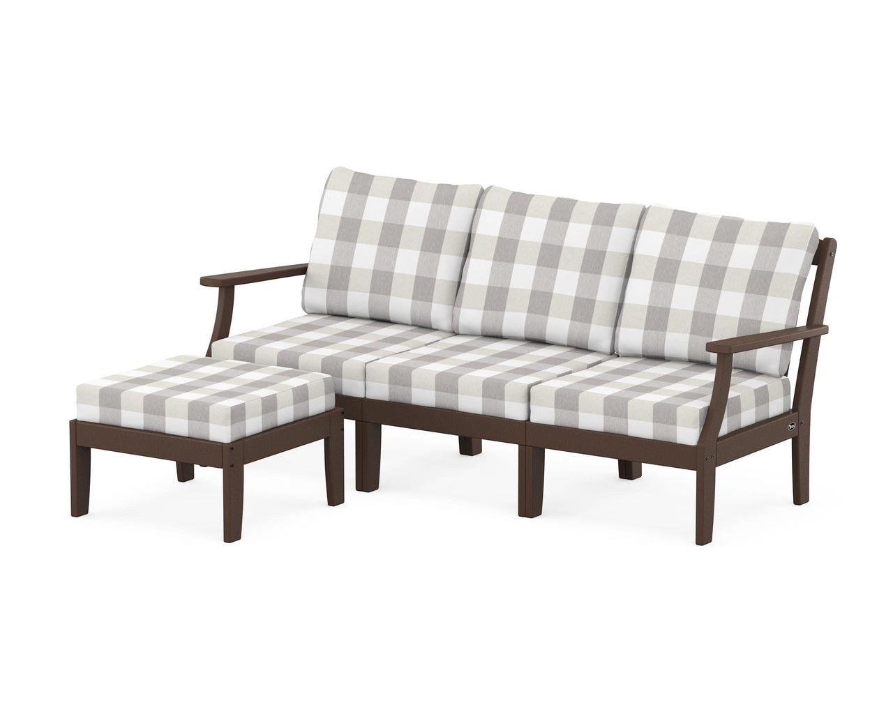 Trex Yacht Club Modular 4-Piece Deep Seating Set with Ottoman