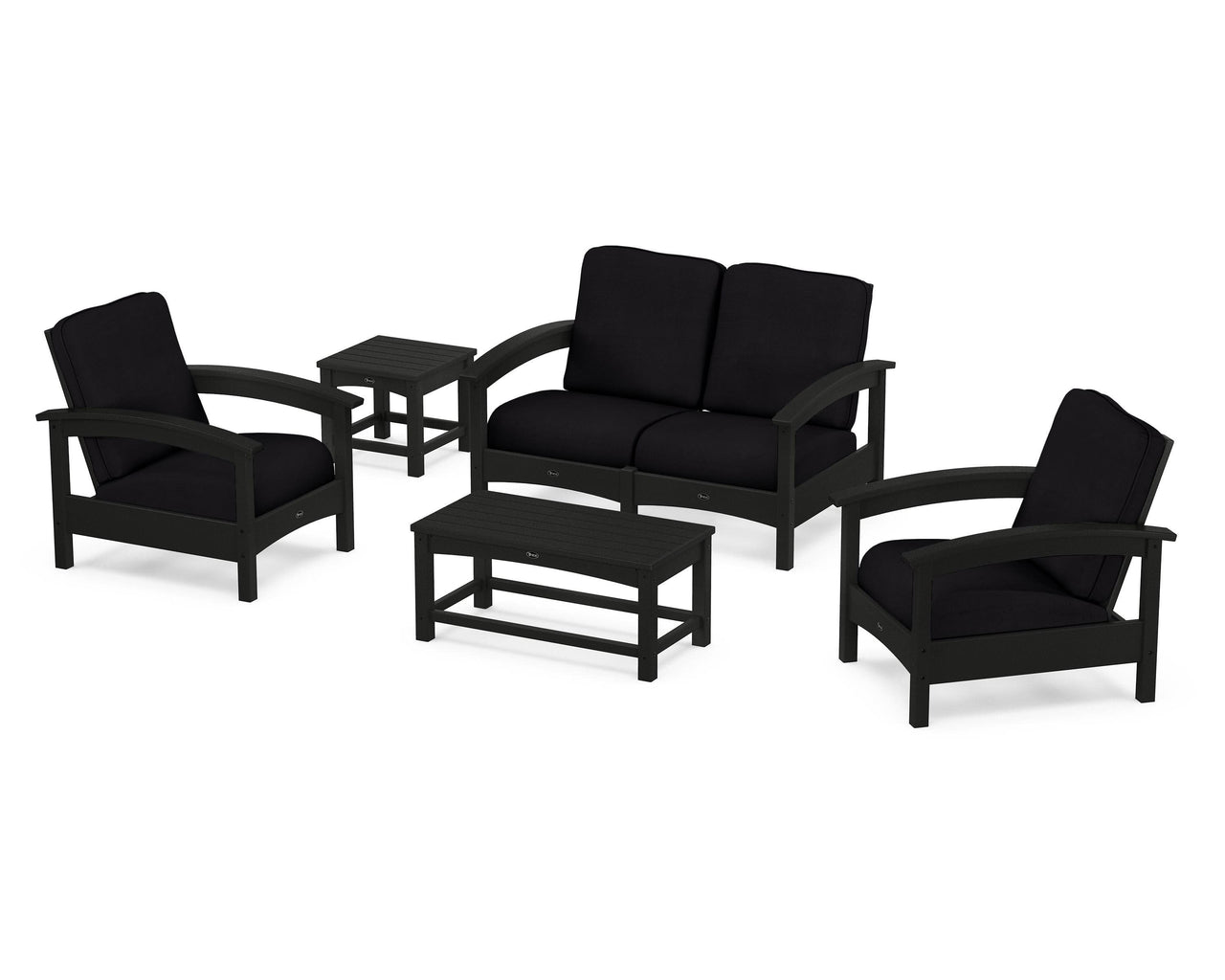 Trex Rockport Club 6-Piece Deep Seating Conversation Set