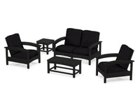 Thumbnail for Trex Rockport Club 6-Piece Deep Seating Conversation Set