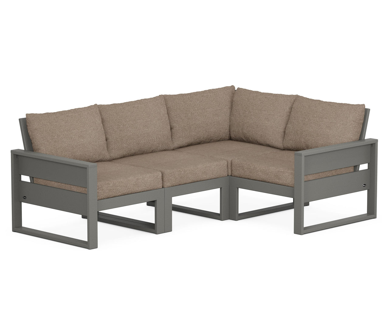 Trex Eastport 4- Piece Sectional