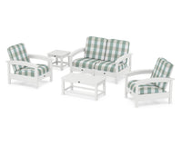 Thumbnail for Trex Rockport Club 6-Piece Deep Seating Conversation Set