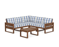 Thumbnail for Trex Eastport 6-Piece Deep Seating Sectional + Coffee Table Set