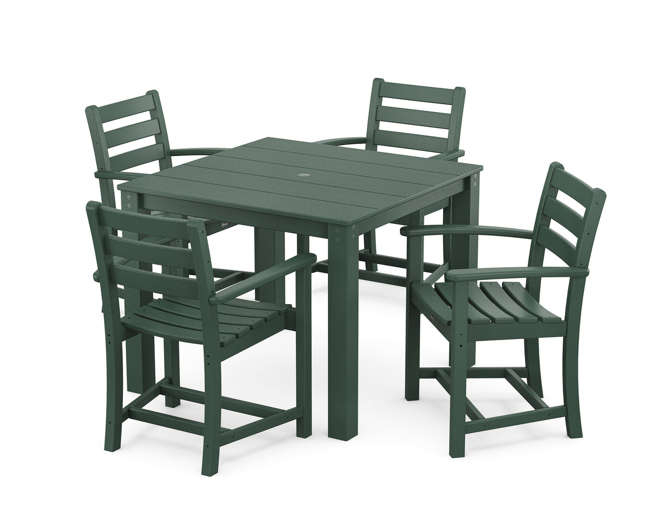 Trex Monterey Bay 5-Piece Parsons Dining Set