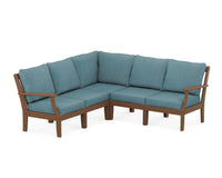 Thumbnail for Trex Yacht Club Modular 5-Piece Deep Seating Set