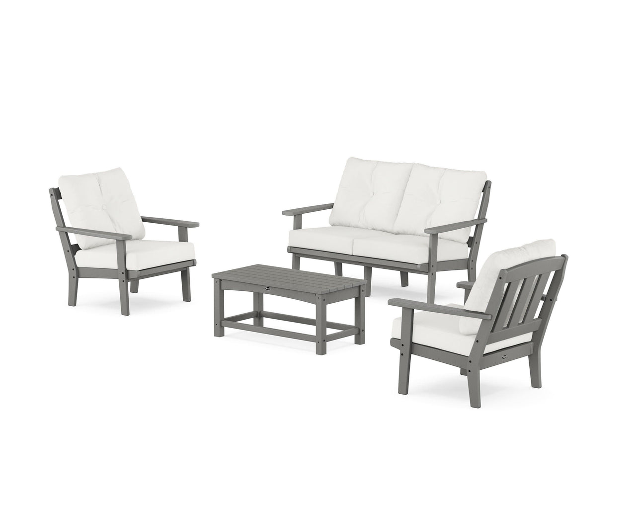 Trex Cape Cod 4-Piece Deep Seating Set with Loveseat