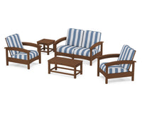 Thumbnail for Trex Rockport Club 6-Piece Deep Seating Conversation Set