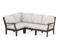 Thumbnail for Trex Yacht Club Modular 4-Piece Deep Seating Set