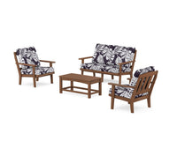 Thumbnail for Trex Cape Cod 4-Piece Deep Seating Set with Loveseat